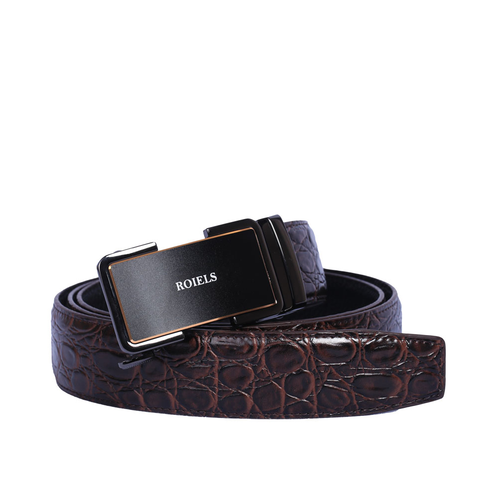 Brown Crocodile Belt