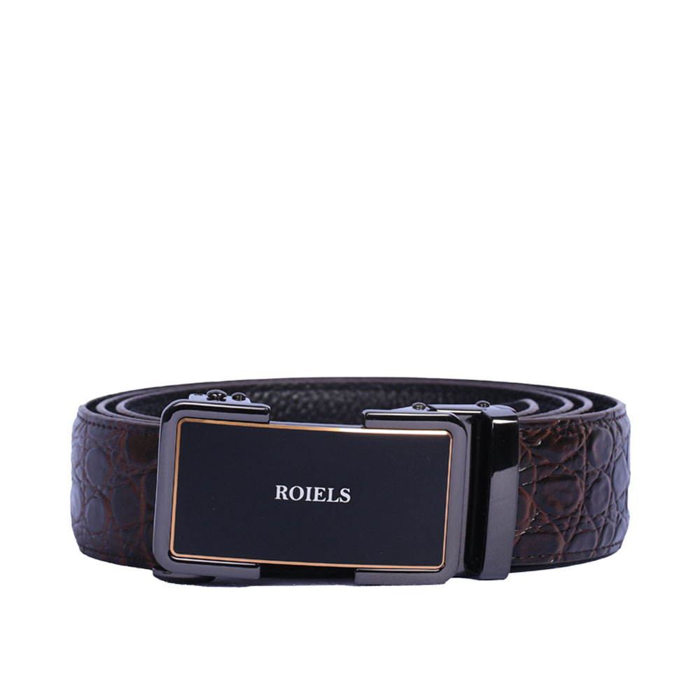 Brown Crocodile Belt