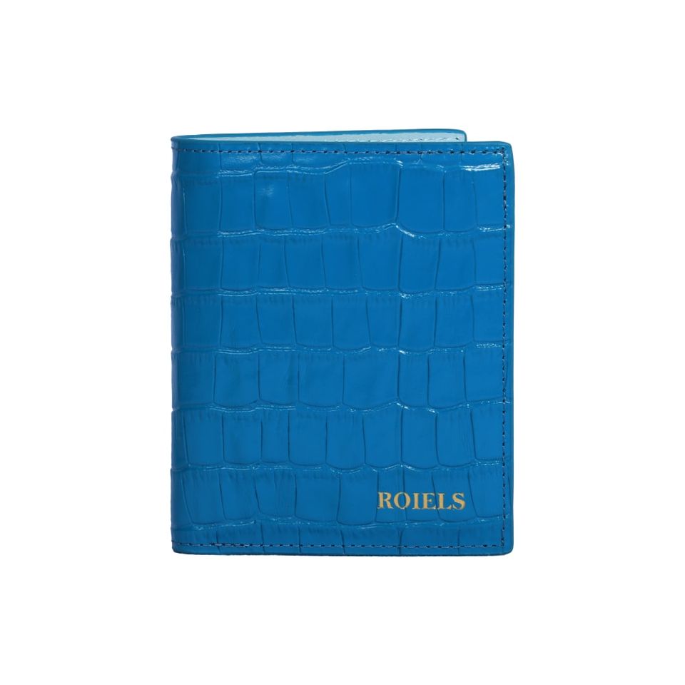 Wallet White Blue